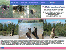 Tablet Screenshot of norcal-k9-protection.com